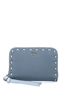 Fendi Zip Around Peekaboo Mini Wallet
