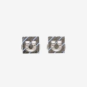 Ferragamo Gancini Enamel Cufflinks