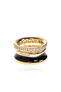 Ferragamo Band Embellished Ring