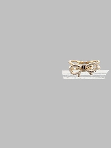 Crystal Bow Ring