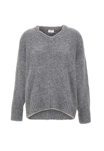 Filippa K Oversized V-Neck Knitted Sweater