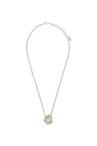 Ferragamo Crystal Pendant Necklace