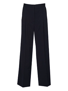 Pleated Wide-Leg Pants