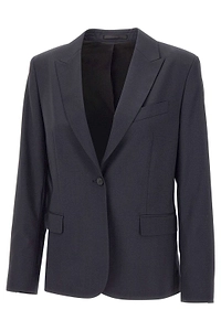 Filippa K Sasha Cool Single-Breasted Blazer