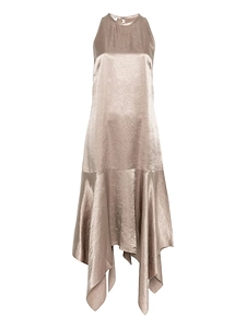 Filippa K Sleeveless Asymmetric-Hem Dress