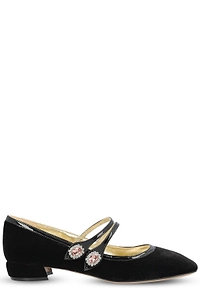 Ferragamo Embellished Mary Jane Shoes