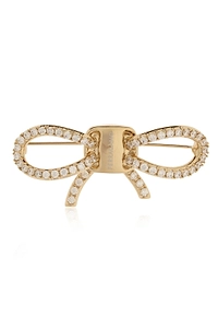 Ferragamo Vara Bow Embellished Brooch