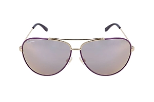 Ferragamo Eyewear Aviator Frame Sunglasses