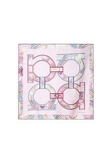 Ferragamo Logo Detail Printed Scarf