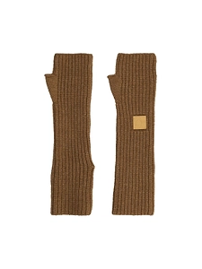 Ferragamo Logo Detailed Knitted Gloves