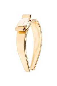 Ferragamo Logo Engraved Bow-Detailed Headband