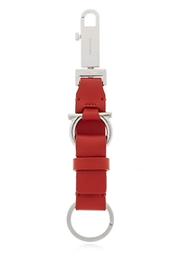 Ferragamo Logo Engraved Keyring