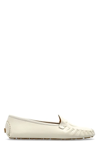 Ferragamo Gancini Detailed Driving Loafers