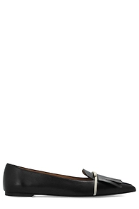 Ferragamo Mini Bow Detailed Ballerinas
