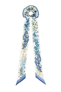 Floral Print Hair Scrunchie