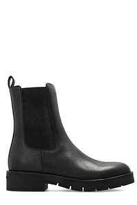 Ferragamo Monogram Jacquard Chelsea Boots