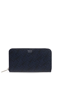 Ferragamo Monogram Zip-Around Wallet