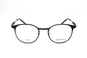 Ferragamo Eyewear Round Frame Glasses