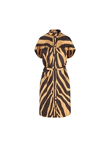 Ferragamo Twill Shirt Dress