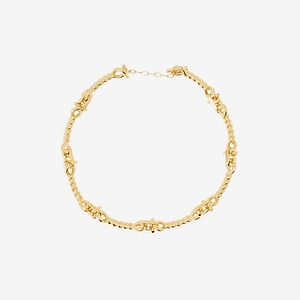 Ferragamo Twisted Chain Necklace