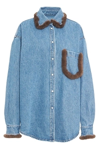 Forte Dei Marmi Couture Buttoned Denim Jacket