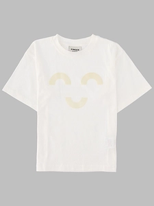 Finger In The Nose King Macaroni Print T-Shirt