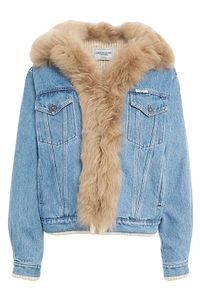 Forte Dei Marmi Couture Logo Patch Denim Jacket