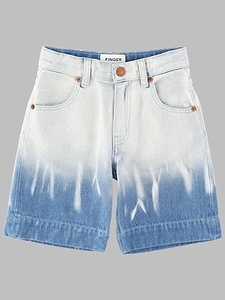 Sally Dip-Dye Bermuda Shorts
