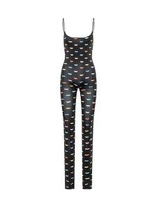 Fiorucci All-Over Print Maxi Jumpsuit