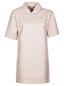 Fiorucci Angel Embroidered Short-Sleeved Polo Dress