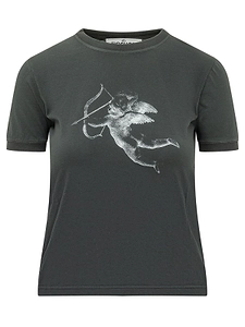 Fiorucci Cherub Print Baby T-Shirt