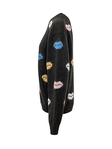 Fiorucci Lips Intarsia Sweater