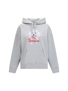 Fiorucci Relaxed Poodle Print Hoodie