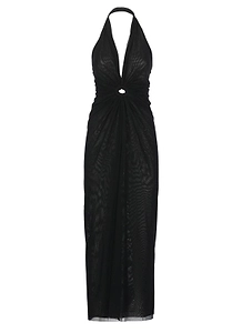 Fisico Halterneck Sleeveless Beach Dress