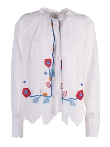 Floral Patterned Button-Up Shirt