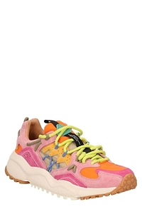Flower Mountain Yamabushi Lace-Up Sneakers