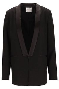 Forte Forte Polka Dot Jacquard Dinner Jacket