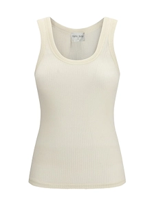 Forte Forte Ribbed Knitted Tank Top
