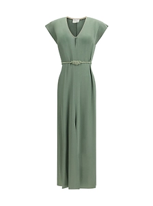 Rope Belt Kaftan Dress