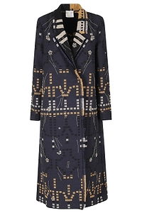 Samarcanda Embroidered Long Coat