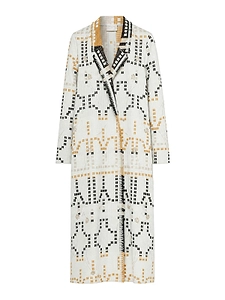 Samarcanda Embroidered Long Coat