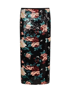 Forte Forte Sequin Embellished Pencil Skirt