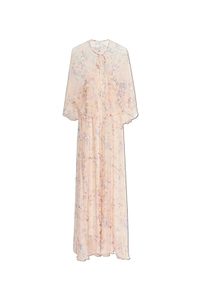 Forte Forte Sheer Floral Printed Maxi Dress