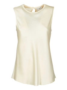 Forte Forte Sleeveless Keyhole Tops