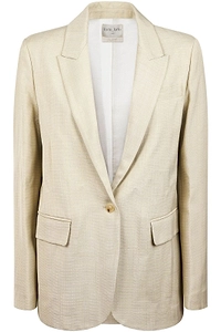 Forte Forte Single-Breasted Long-Sleeved Jacket
