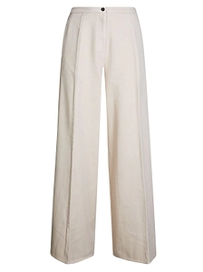 Forte Forte Straight-Leg Pleated Trousers