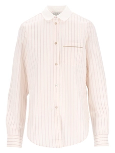 Forte Stripe Club Collar Shirt