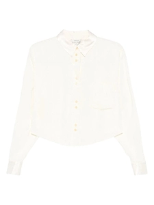 Forte Forte Textured Button-Up Top