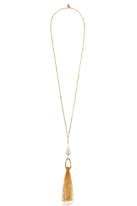 Forte Forte Tassel Pearl Necklace