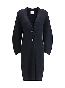 V-Neck Button-Up Cardigan